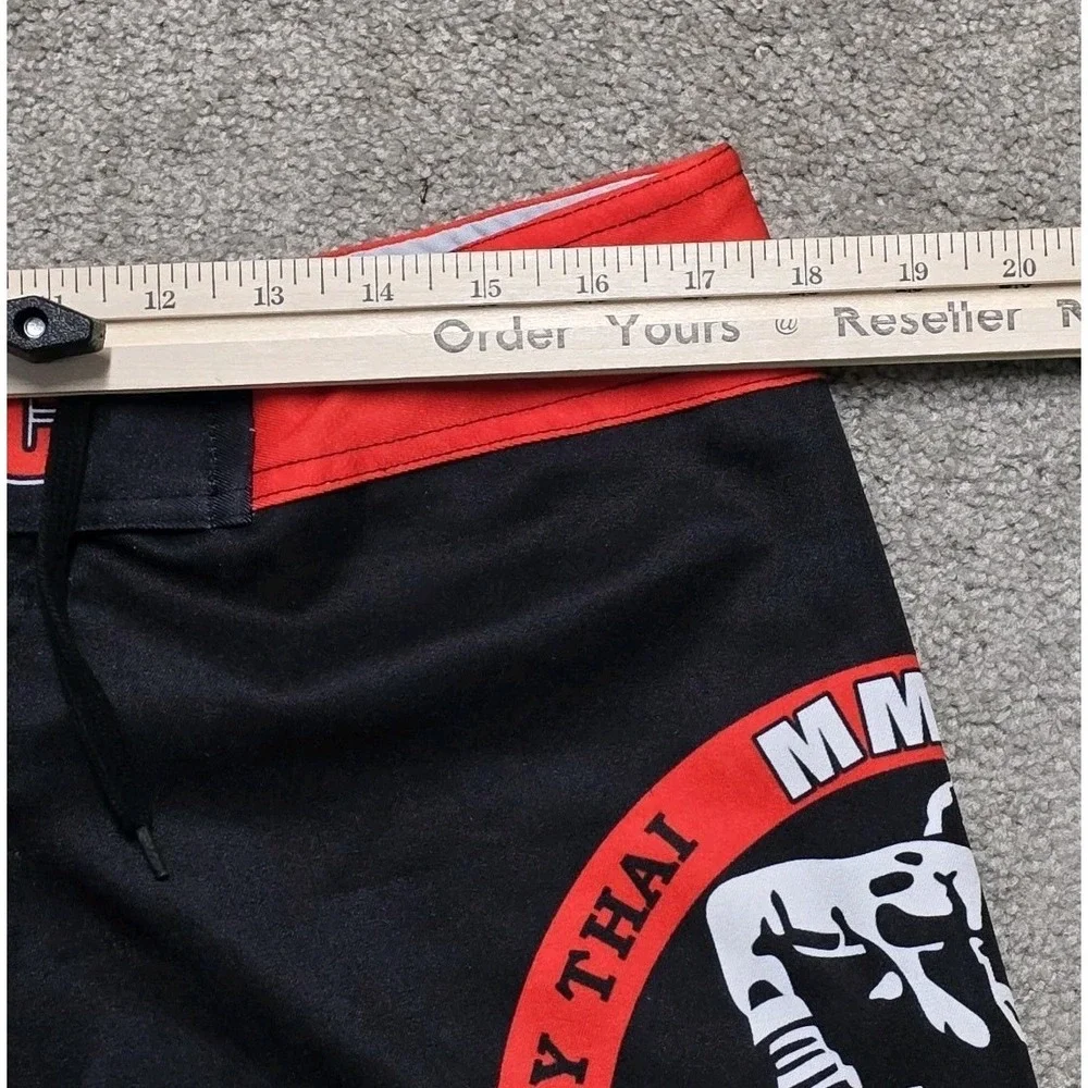 BMAC Martial Arts Mens Shorts 35 XL Training‎ Samurai MMA Muay Thai Grappling